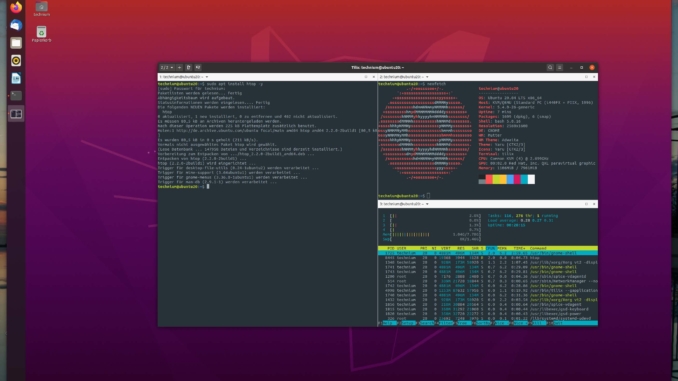 Ubuntu Tilix Terminal Emulator installieren