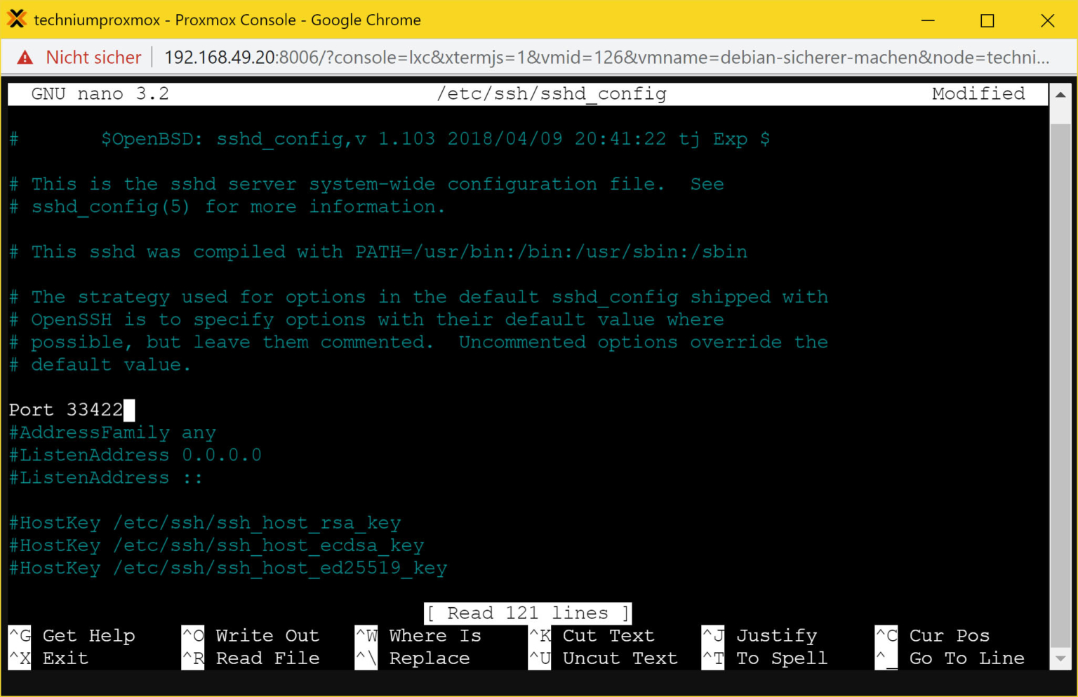 Debian Server sicherer machen Tutorial Technium