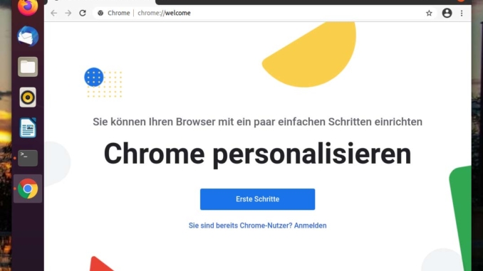 Ubuntu Google Chrome installieren