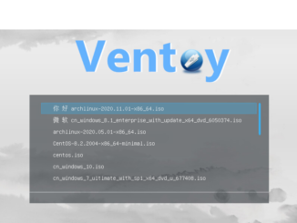 Ventoy - USB Boot Stick erstellen (Multiboot fähig) - Boot Screen