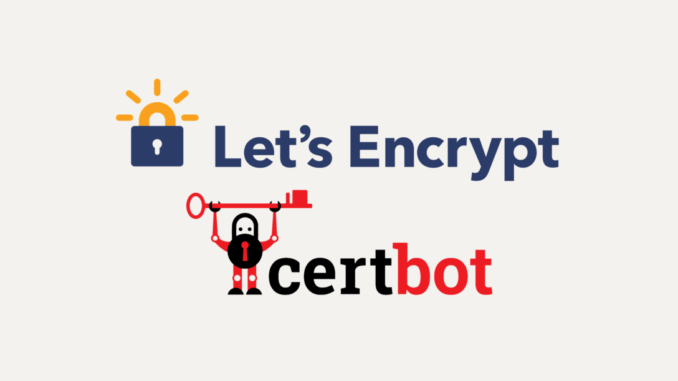 Lets Encrypt Certbot installieren - Tutorial