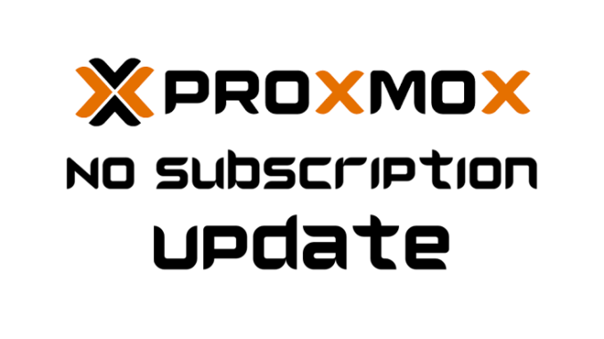 Update Proxmox Communtiy Version