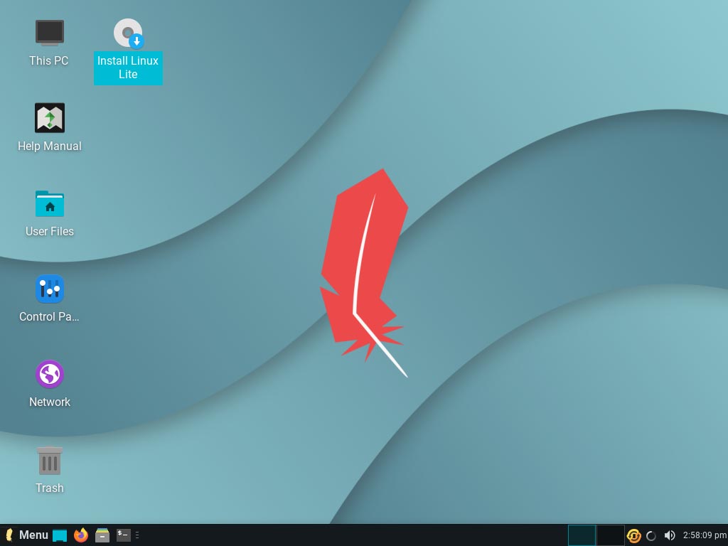 Linux Lite 5.2 installieren - click install