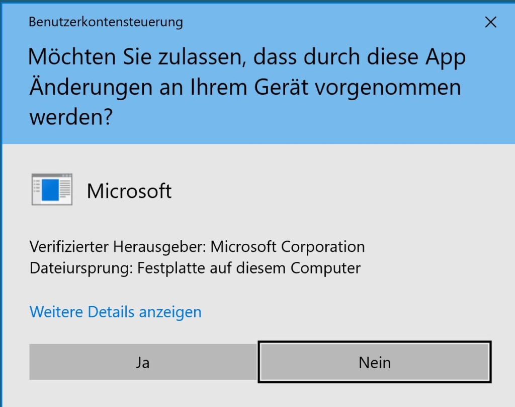Microsoft PowerToys installieren - confirm