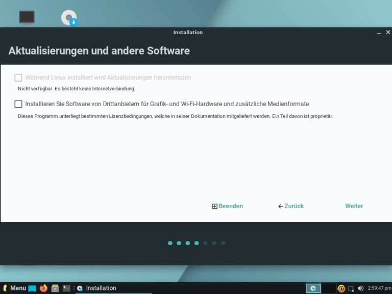 Linux Lite 5.2 installieren Tutorial Technium