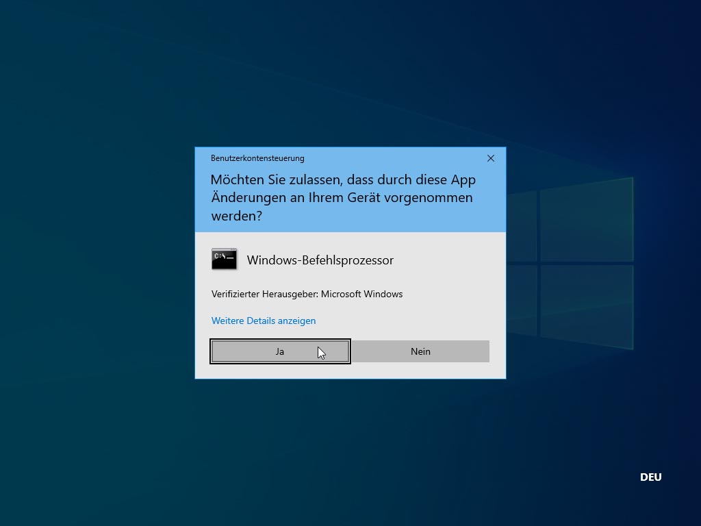Windows 10 Key deaktivieren - änderungen zulassen