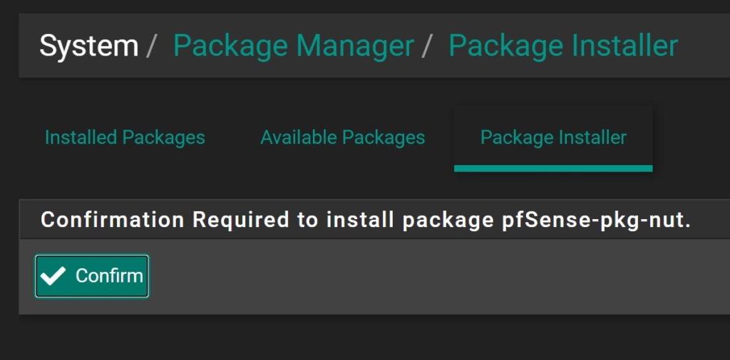 pfSense NUT Client einrichten USV / UPS verwenden Tutorial Technium