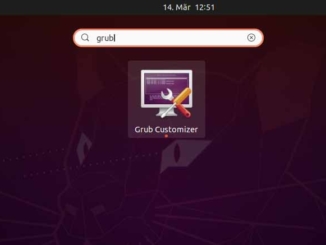 GRUB Customizer installieren - grub customizer