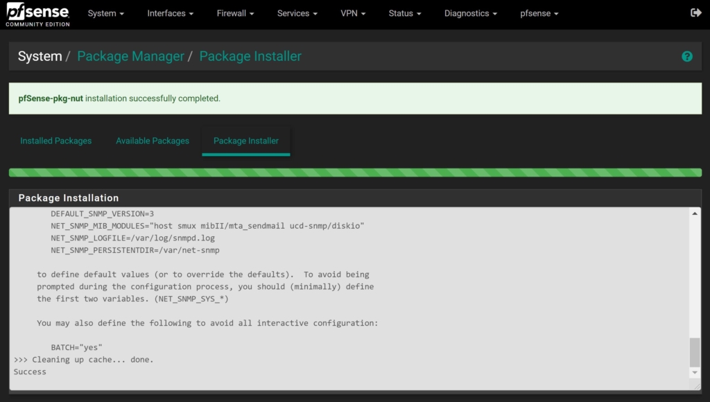 pfSense NUT Client einrichten USV / UPS verwenden Tutorial Technium