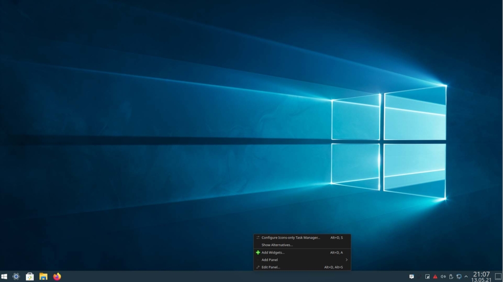 Installez le thème Kubuntu Windows 10 - Choisissez les icônes KwinDE