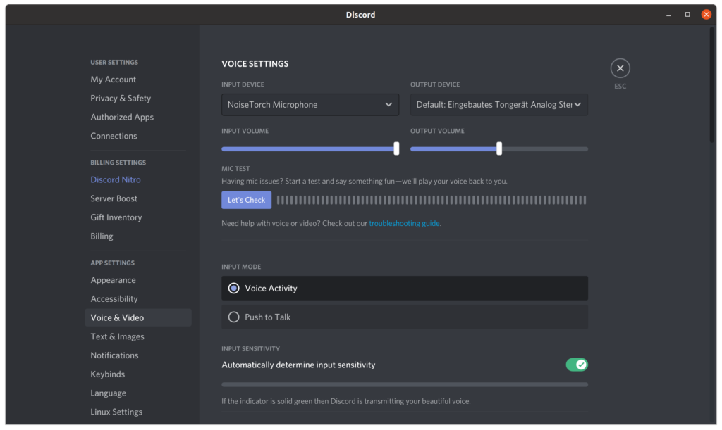 Real-Time Microphone Noise Suppression Cancelling - NoiseTorch installieren - Discord