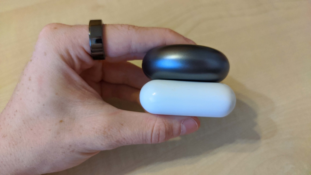 Huawei FreeBuds 4 - Comparaison des tailles AirPods Pro