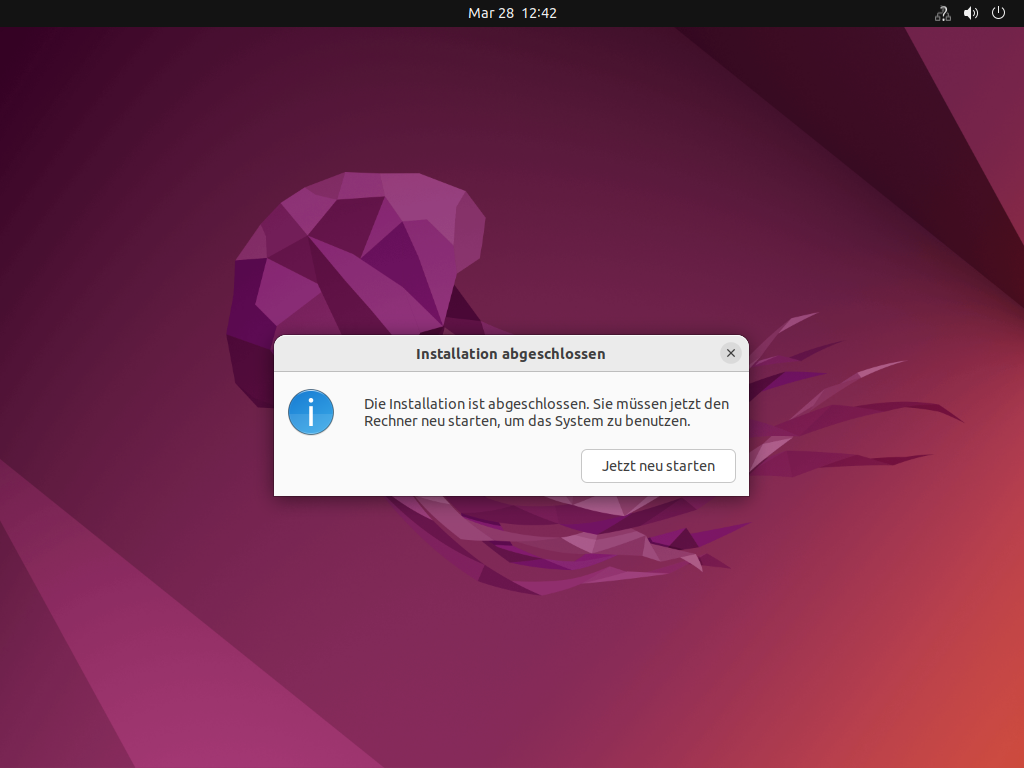 Ubuntu 22.04 installieren - Tutorial - Technium