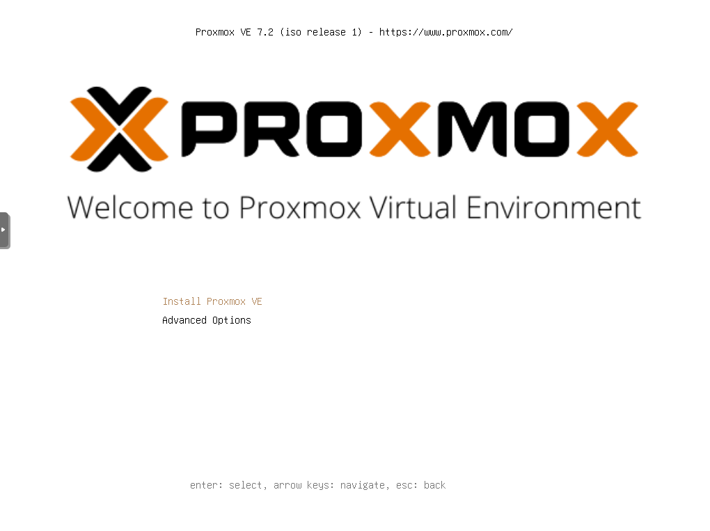 Proxmox installieren Tutorial 7.2 1 Technium