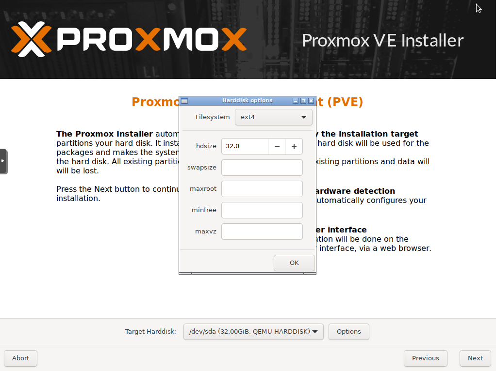 Proxmox installieren Tutorial 7.2 3 Technium