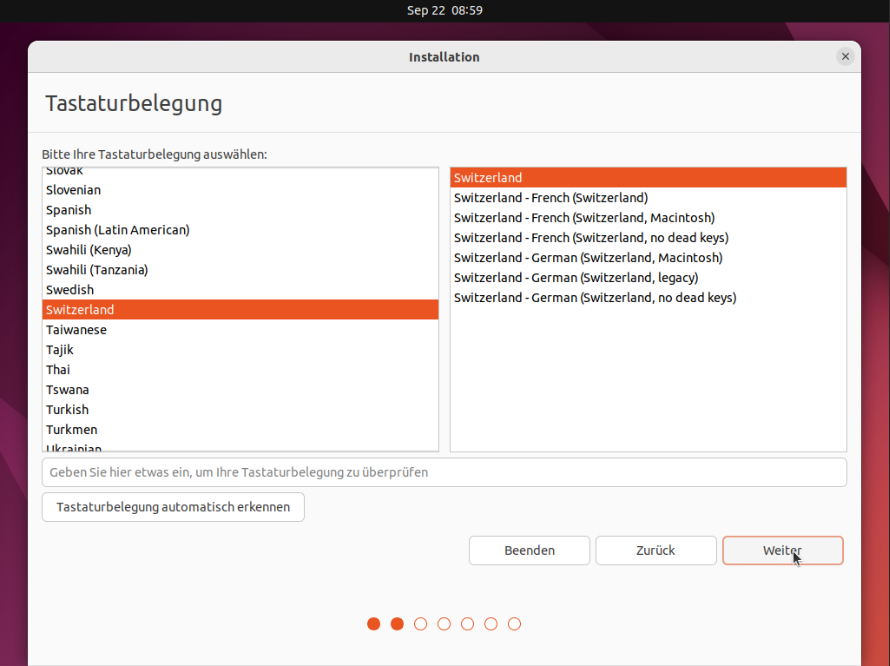 Ubuntu 22.10 installieren tutorial technium 3