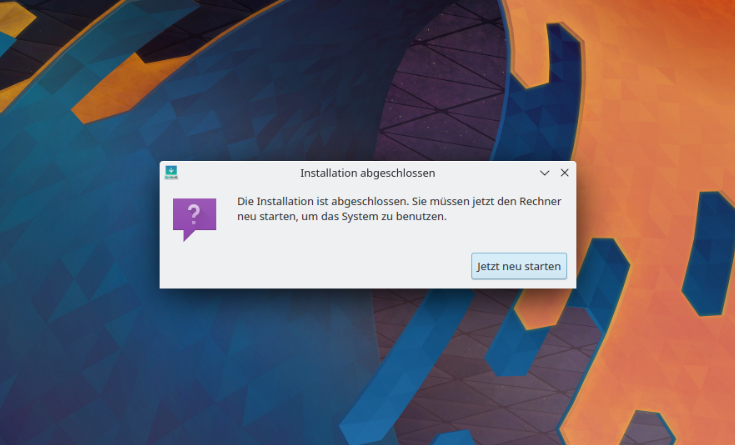 Kubuntu 22.04 installieren 8