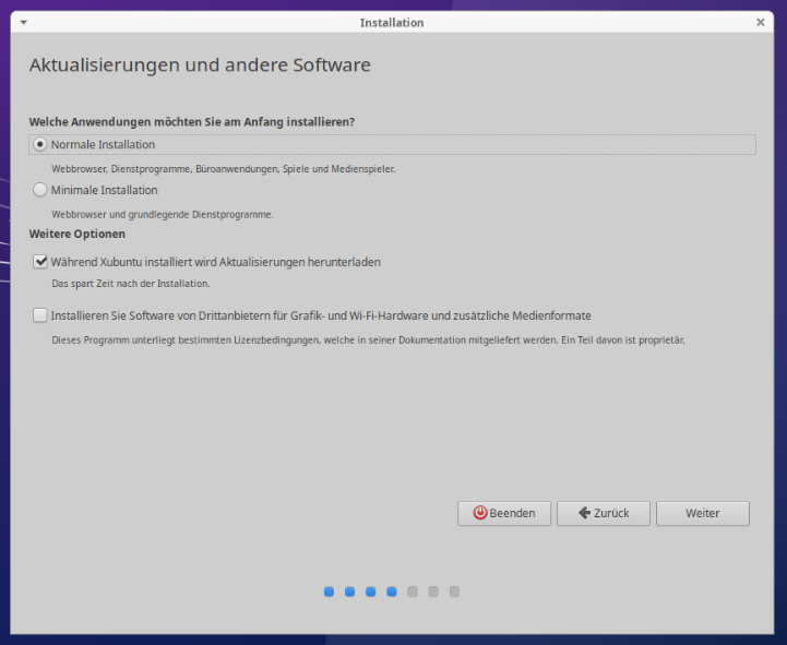 Xubuntu 22.04 installieren 4
