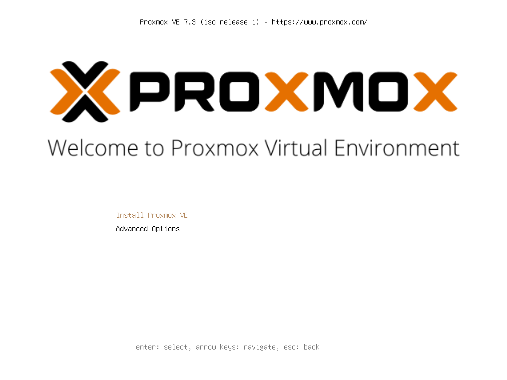 Proxmox 7.3 installieren Tutorial Technium 1