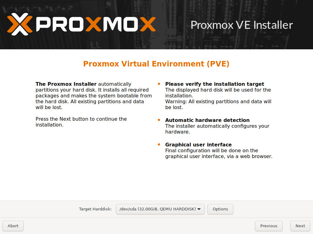 Proxmox 7.3 installieren Tutorial Technium 3