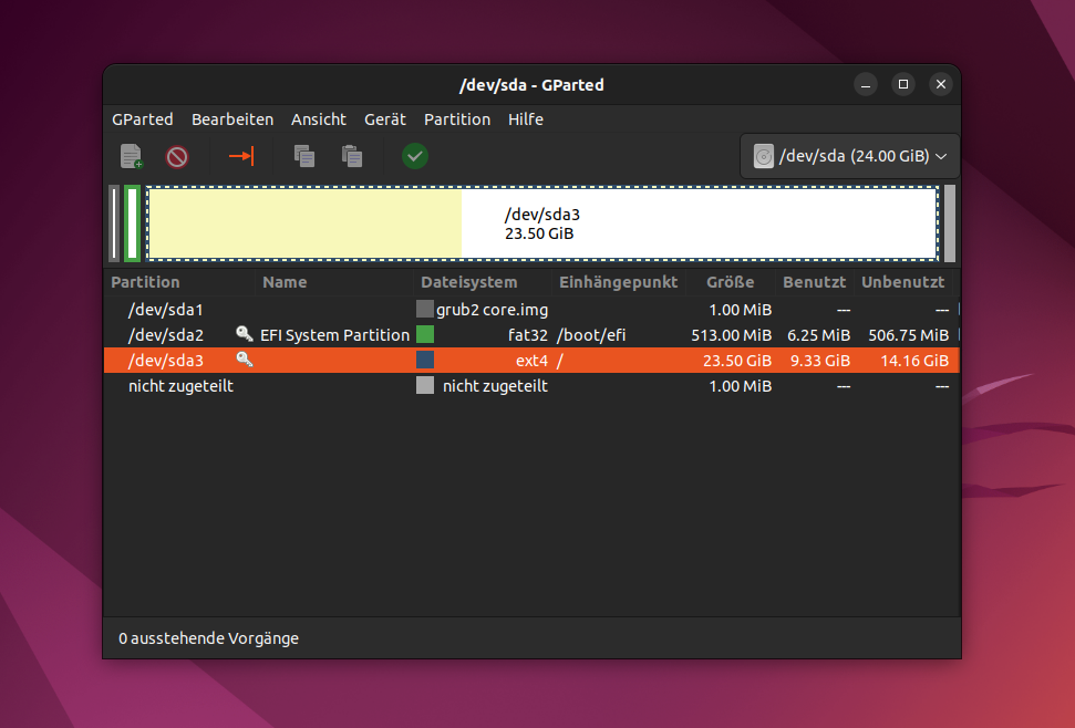 Ubuntu lvm увеличить размер