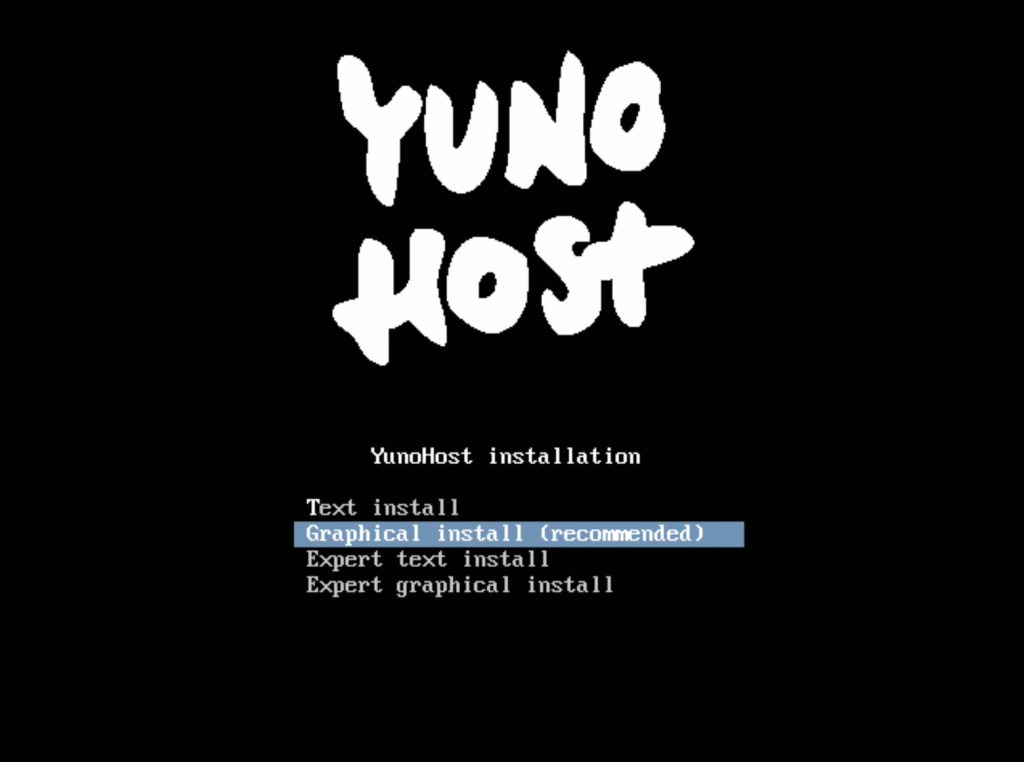 YunoHost installieren Tutorial 1