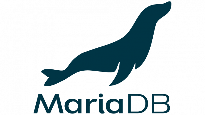 mariadb logo vert blue transparent 1