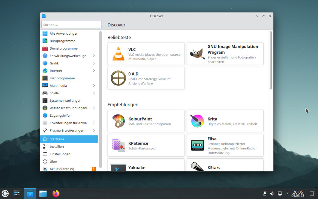 Kubuntu 23.04 installieren Tutorial Technium