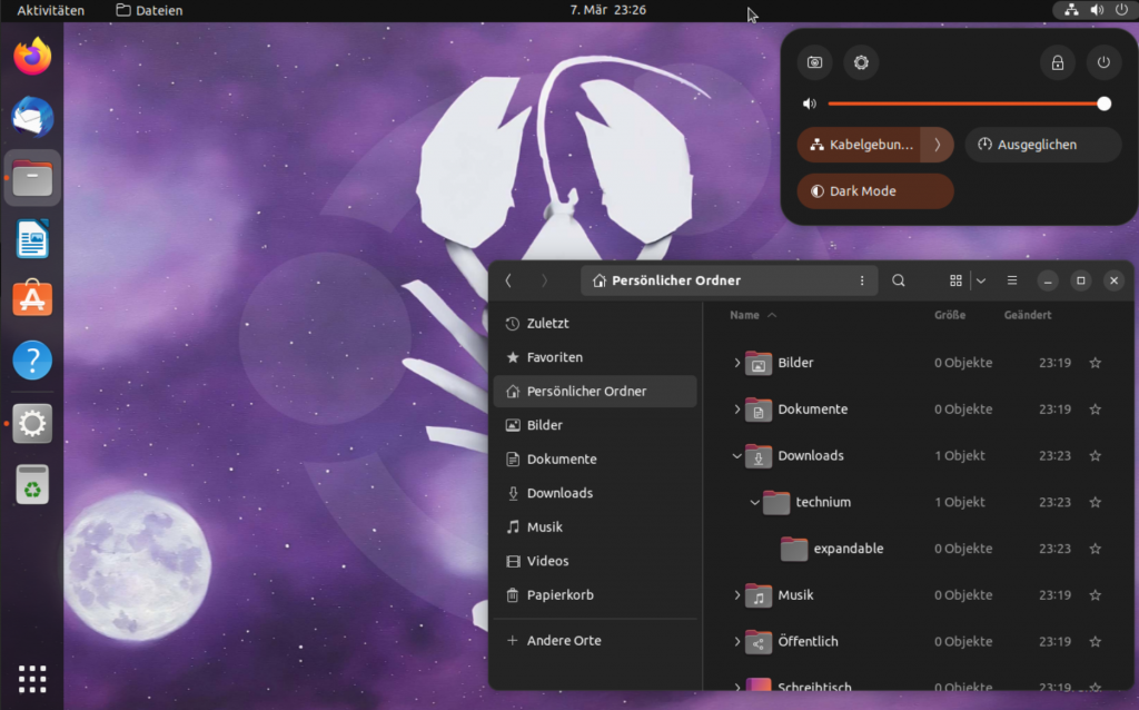 Ubuntu 23.04 installieren Tutorial