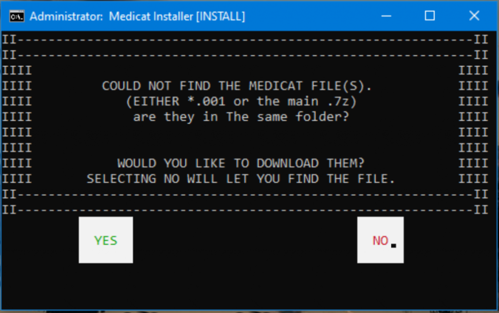 MEDICAT USB installieren Anleitung Tutorial 9 medicat files wählen