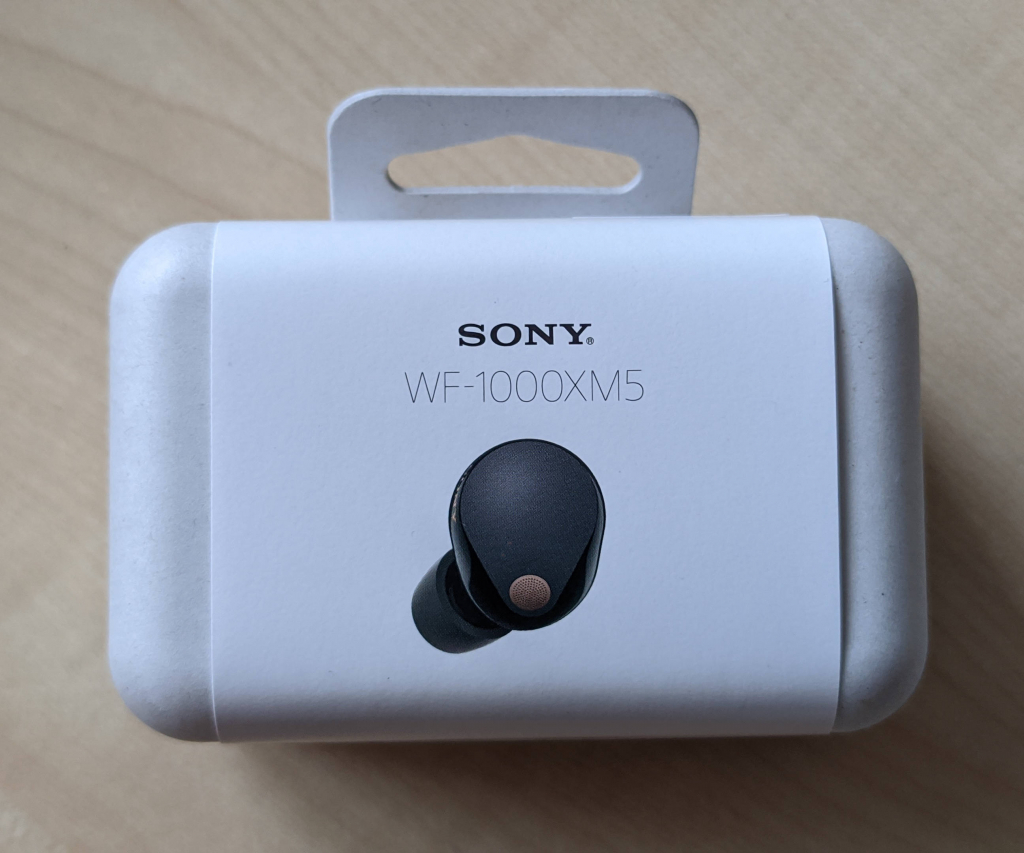 Sony WF 1000XM5 Review Verpackung