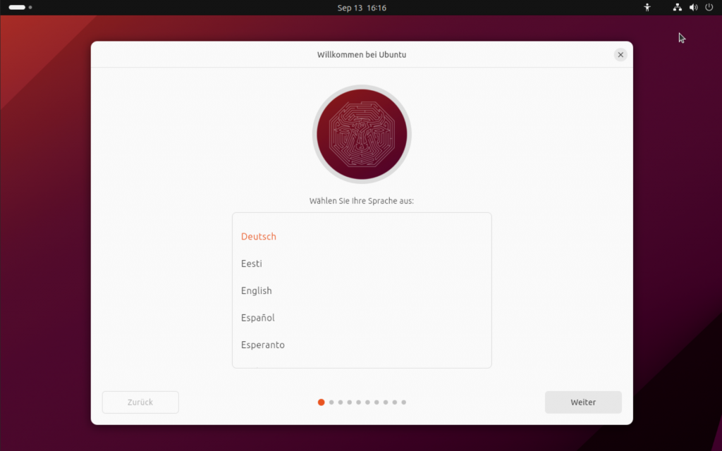 Ubuntu 23.10 installieren Tutorial 2