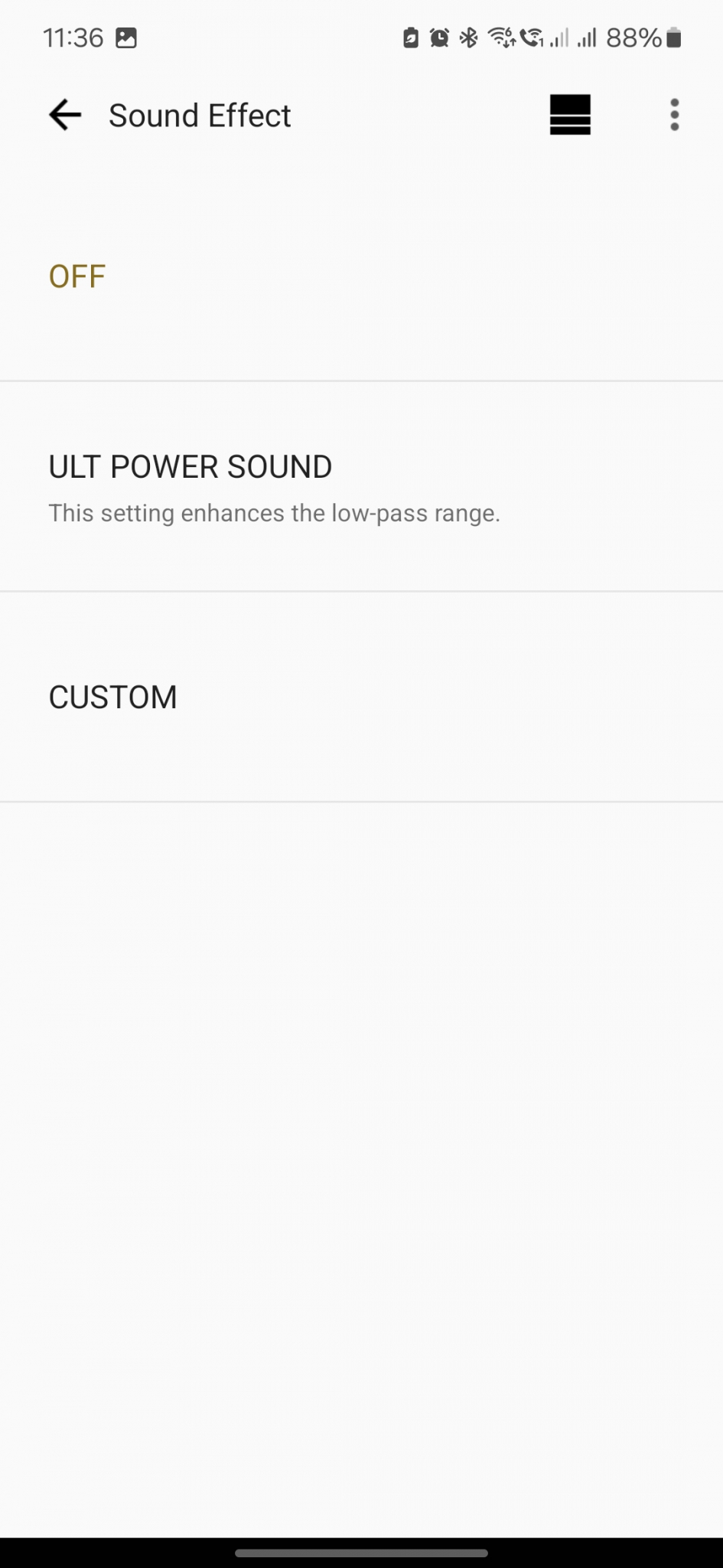 Sony ULT FIELD 1 App Sound Effect