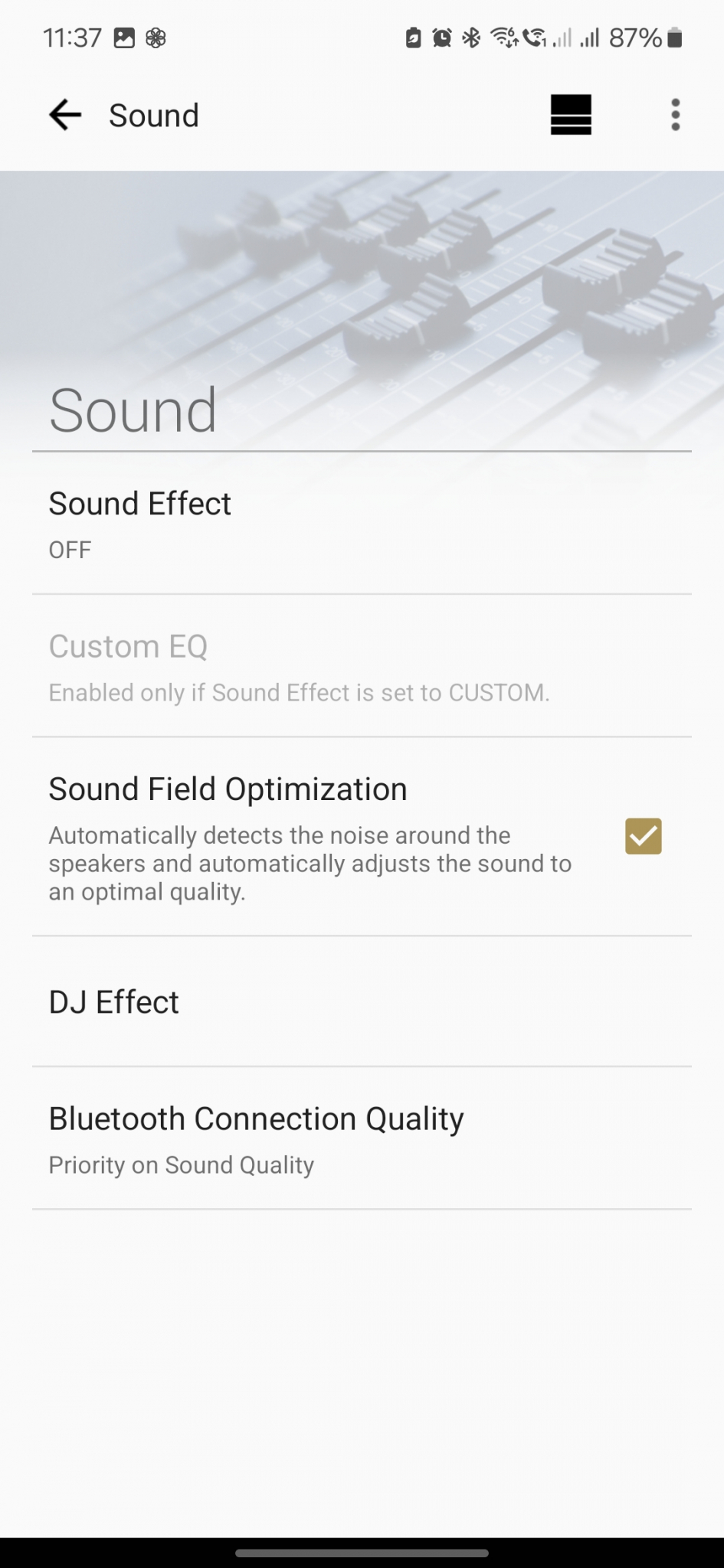 Sony ULT FIELD 7 App Sound