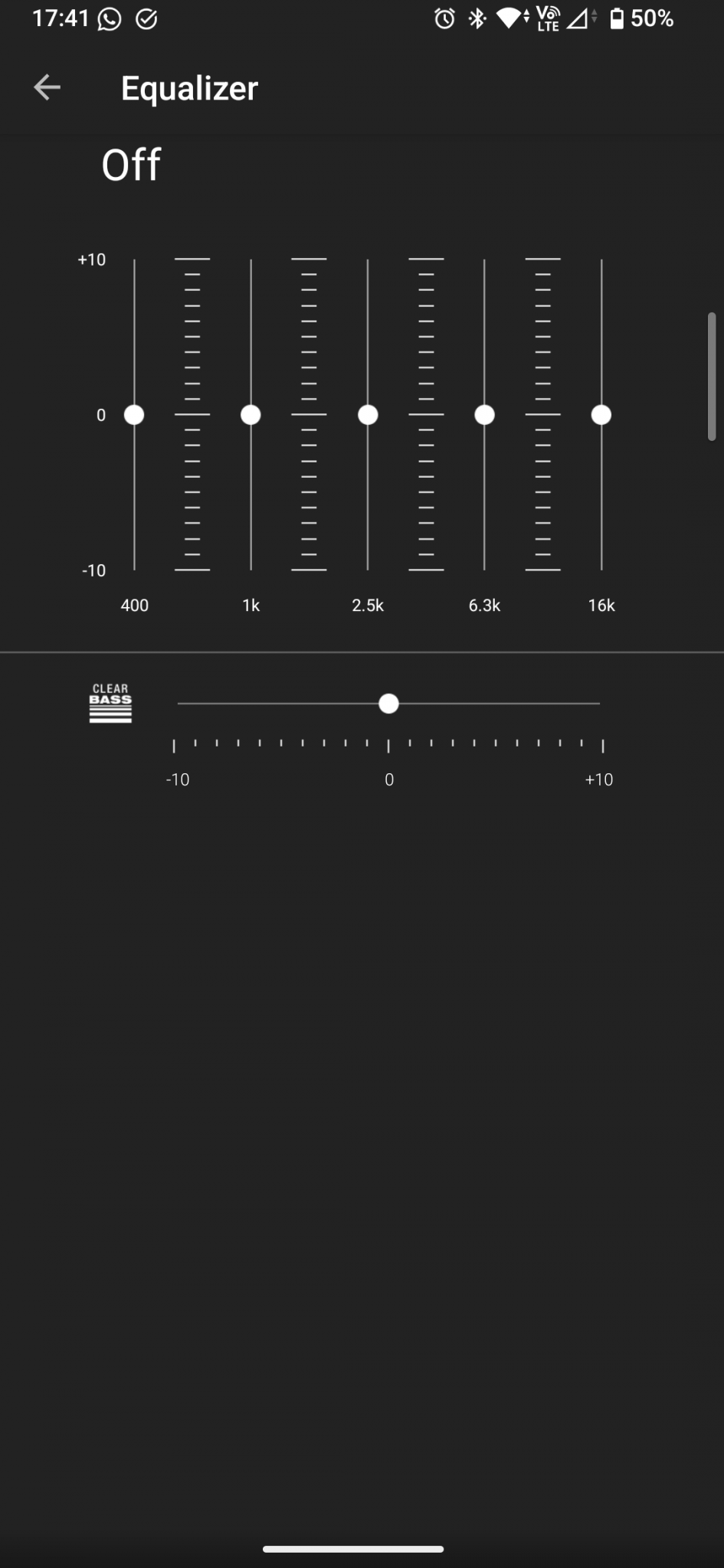 Sony LinkBuds S App Sound Equalizer