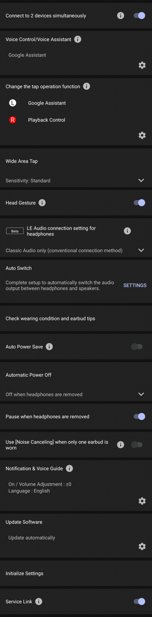 Sony LinkBuds Fit 4 System