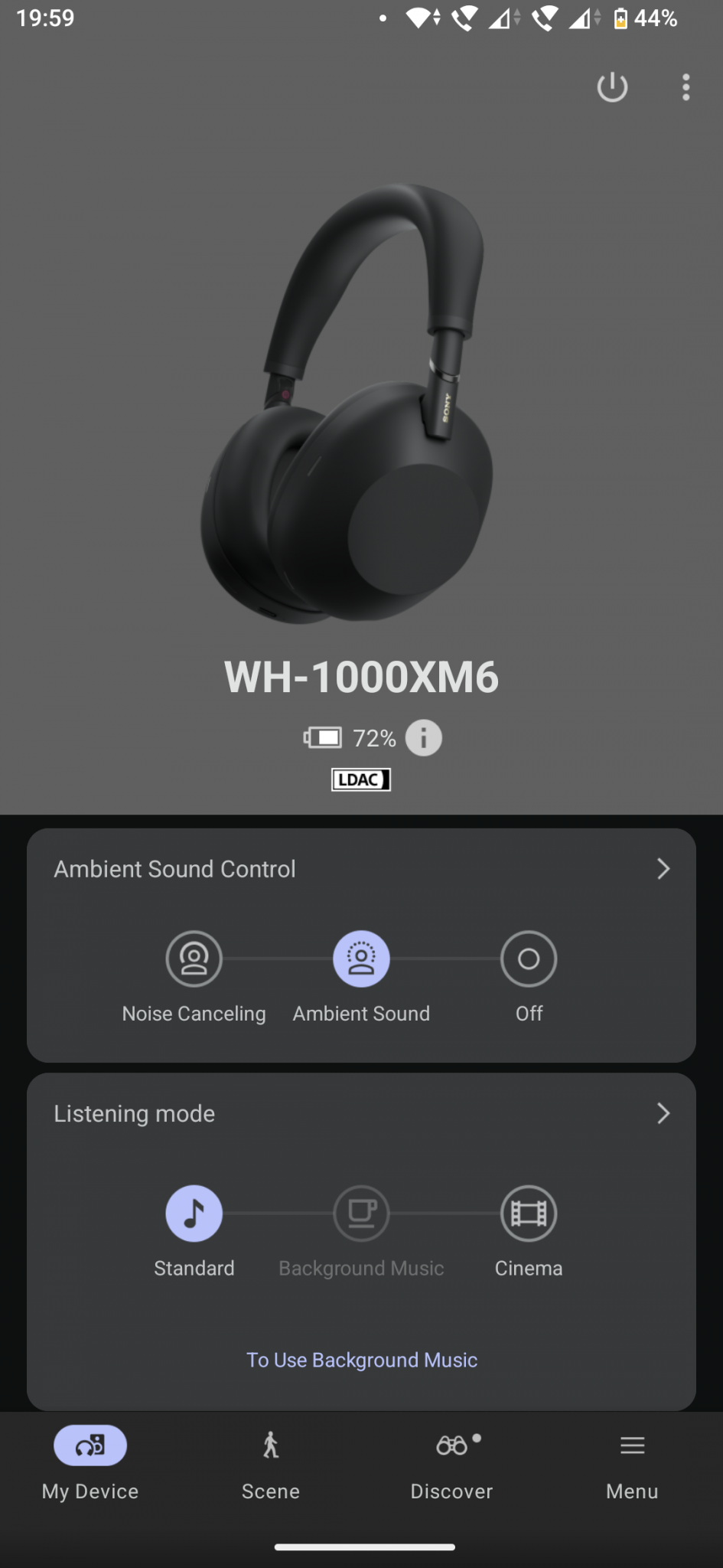 Sony WH 1000XM6 App 1
