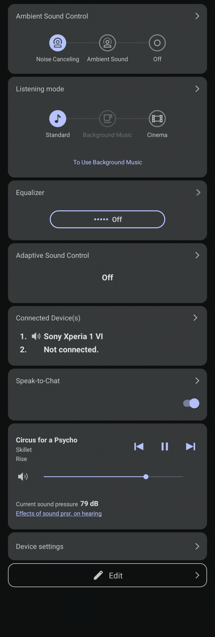 Sony WH 1000XM6 App 3