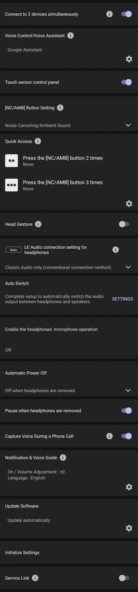 Sony WH 1000XM6 App 7