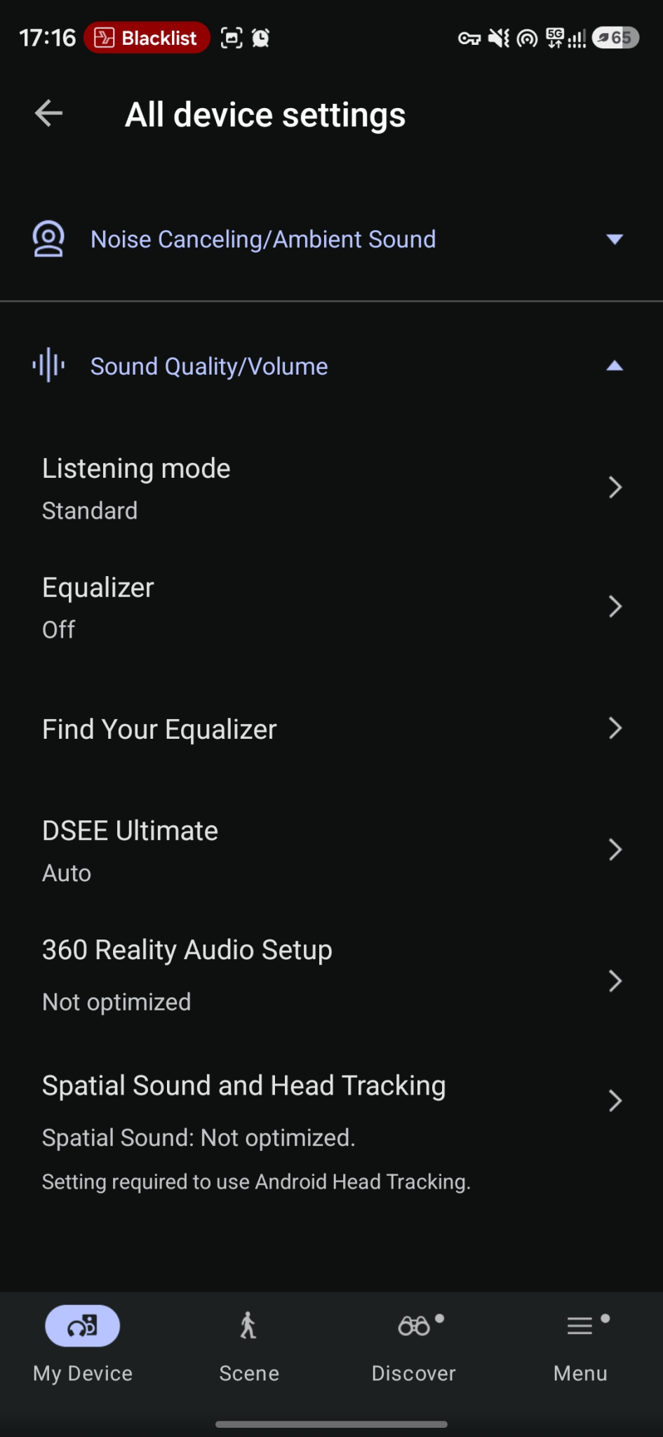 Sony 1000X THE COLLECTION App 3
