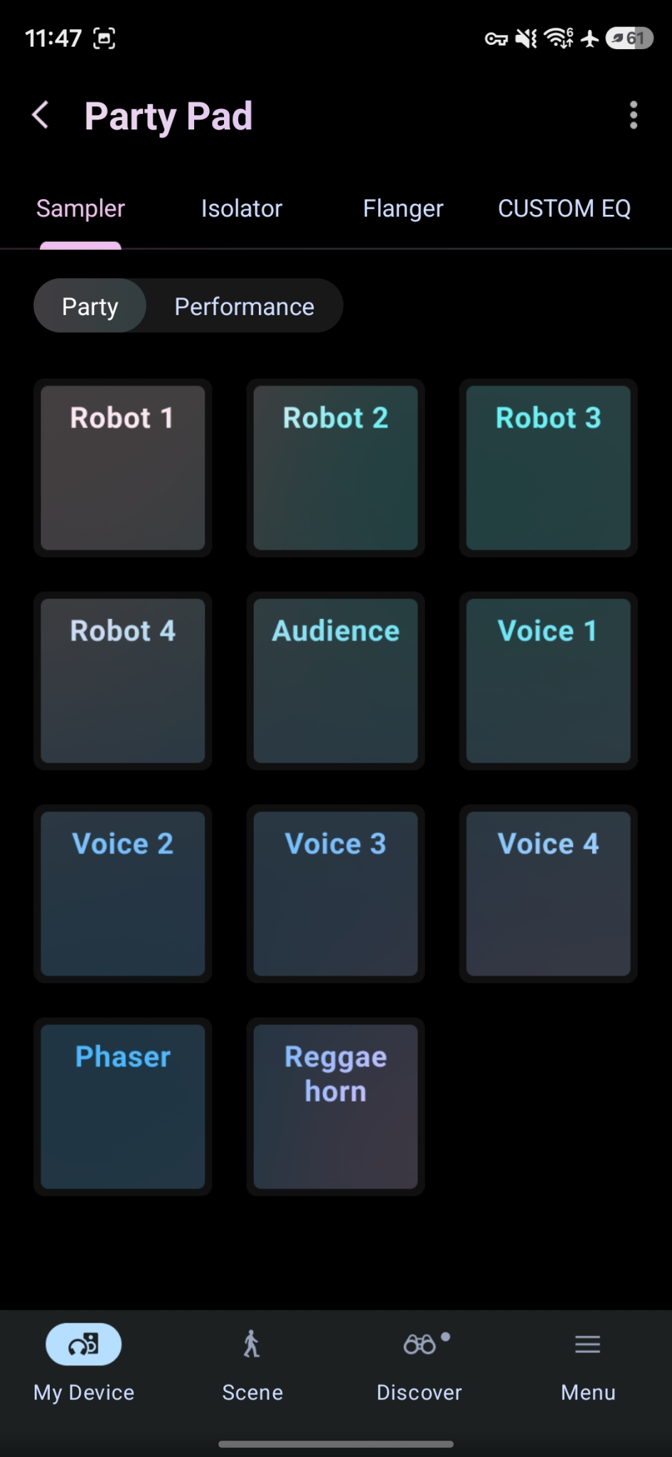 Sony ULT Tower 5 Test App 2